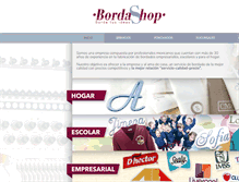 Tablet Screenshot of bordashop.com